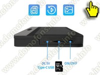 Видеоглазок с монитором Tuya Wi-Fi для двери HDcom DW1-Tuya с записью на SD карту и датчиком движения