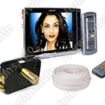 Комплект видеодомофона с электромеханическим замком Eplutus EP-2291 + Anxing Lock 1074
